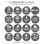 L'amour De La Paix - Center - Garden - Near Station - Smarttv65