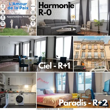 L'amour De La Paix - Center - Garden - Near Station - Smarttv65