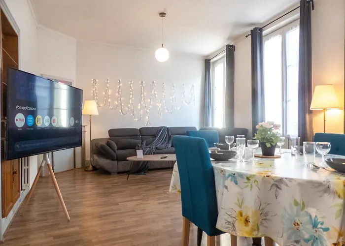 L'amour De La Paix - Center - Garden - Near Station - Smarttv65